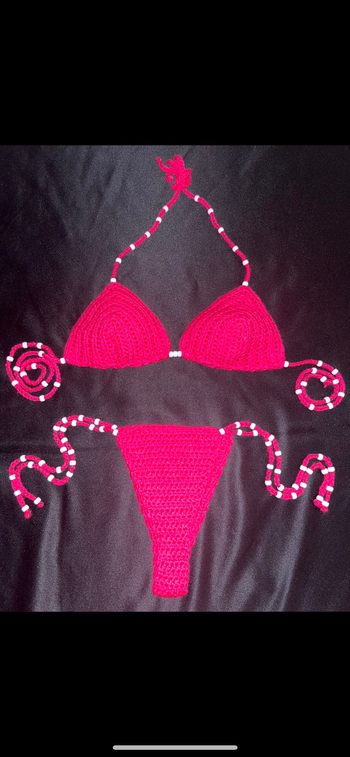 Beaded Crochet Bikini